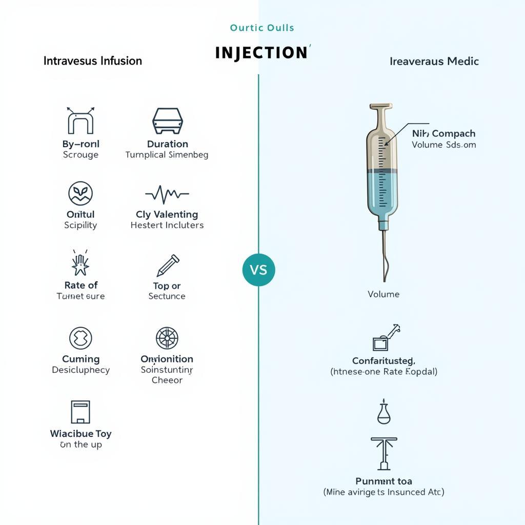 Intravenous Infusion vs Injection