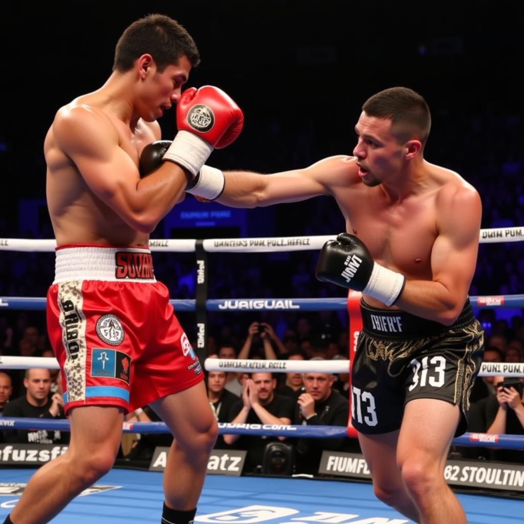 Jaime Munguia tung cú knockout