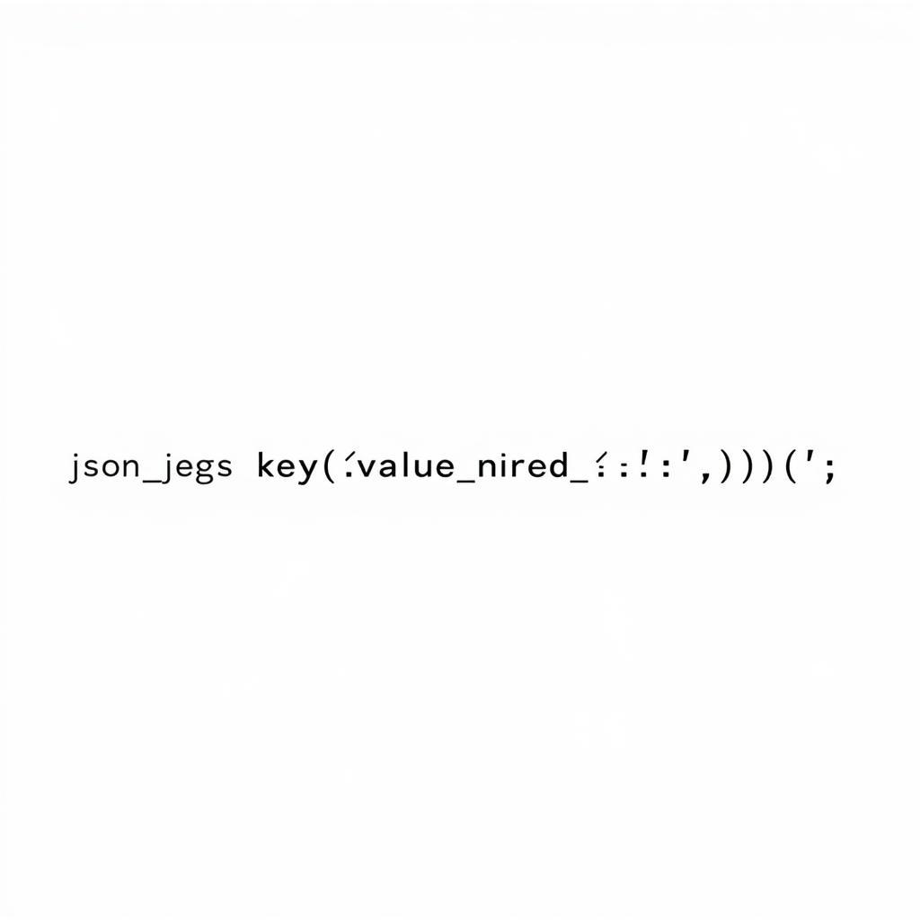 JSON: Dữ liệu Định dạng Văn bản