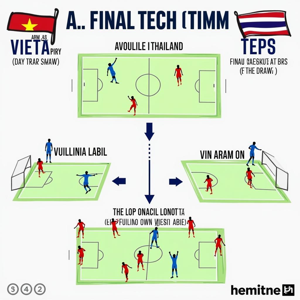 Các kịch bản có thể xảy ra trong trận chung kết Việt Nam vs Thái Lan