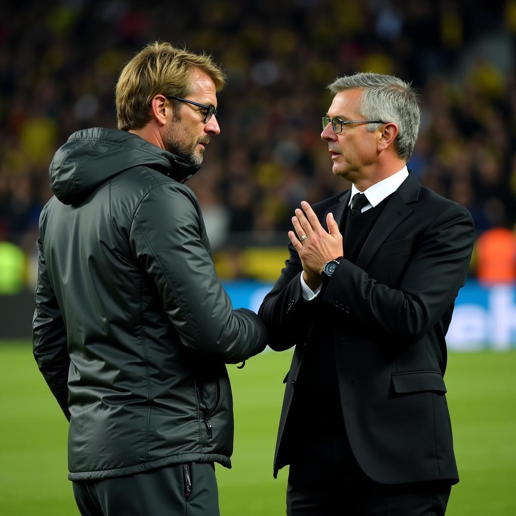 Klopp và Mourinho: Cuộc đối đầu chiến thuật