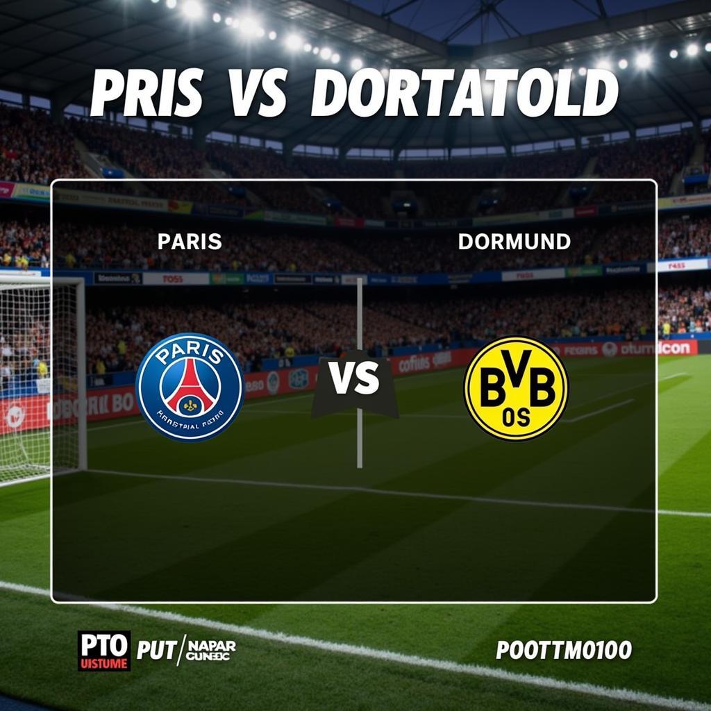 Kết quả trận đấu PSG vs Dortmund