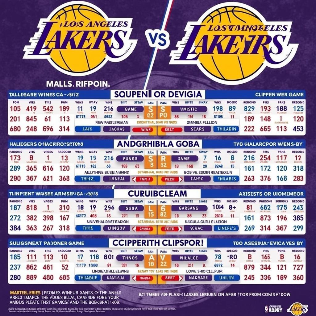 Lịch Sử Đối Đầu Lakers vs Clippers