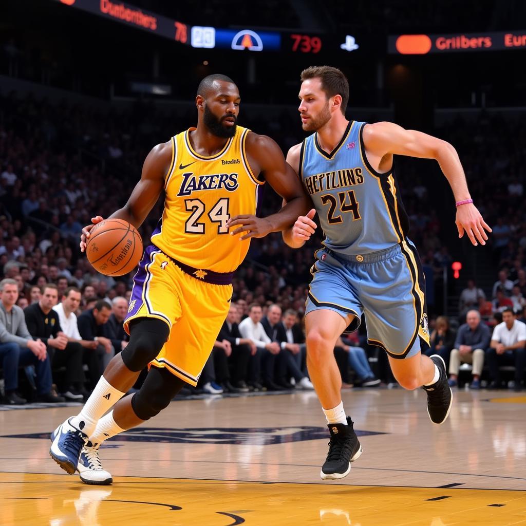 Los Angeles Lakers đấu với Memphis Grizzlies