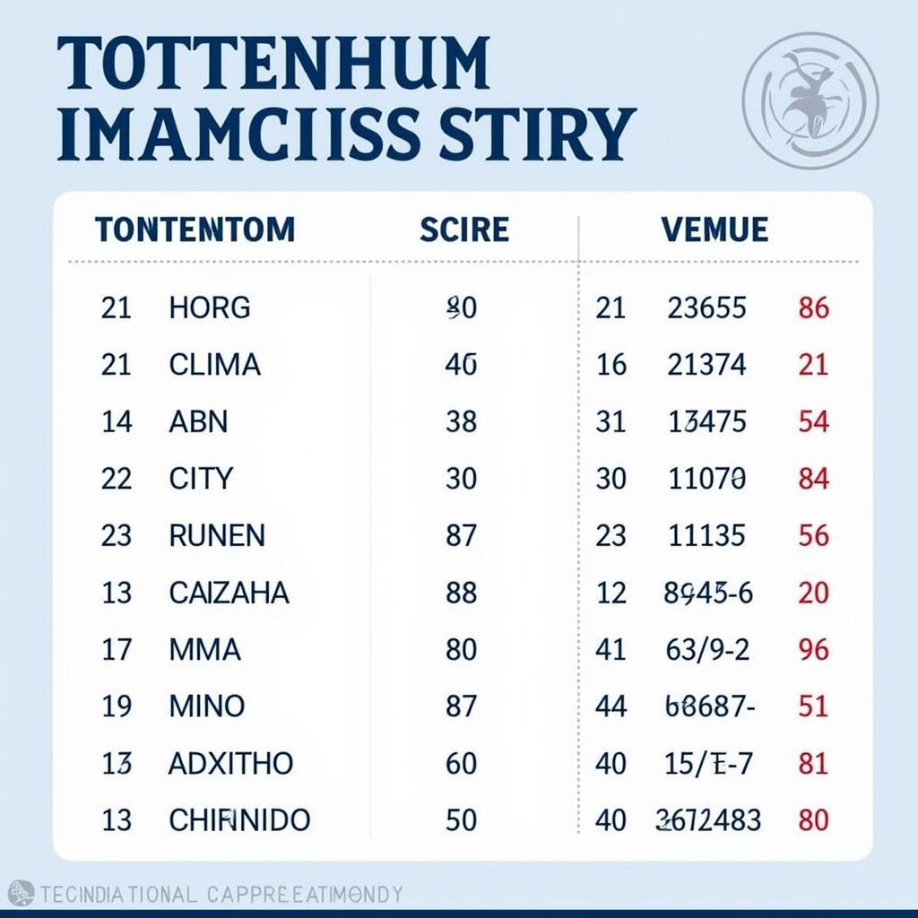 Lịch sử đối đầu Tottenham vs MC