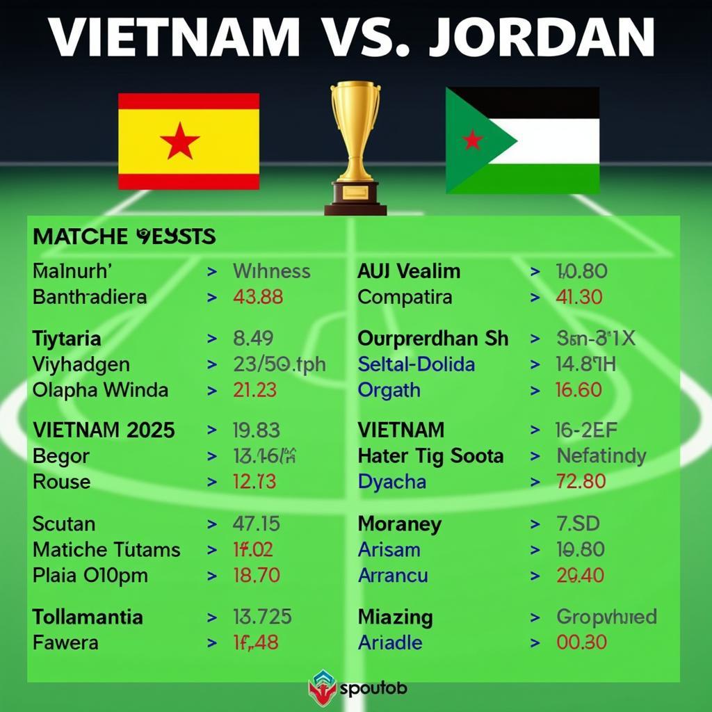 Lịch sử đối đầu giữa Việt Nam và Jordan