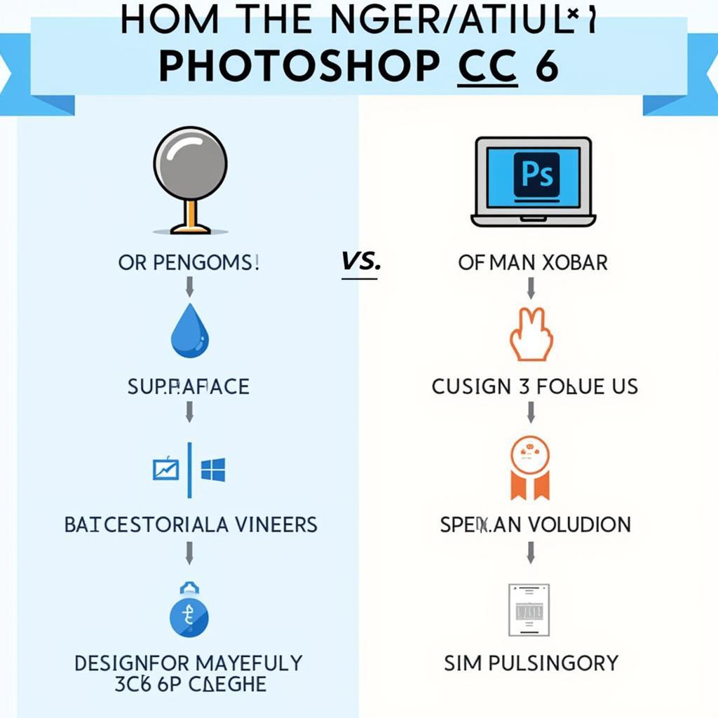 Lựa chọn giữa Photoshop CC và CS6