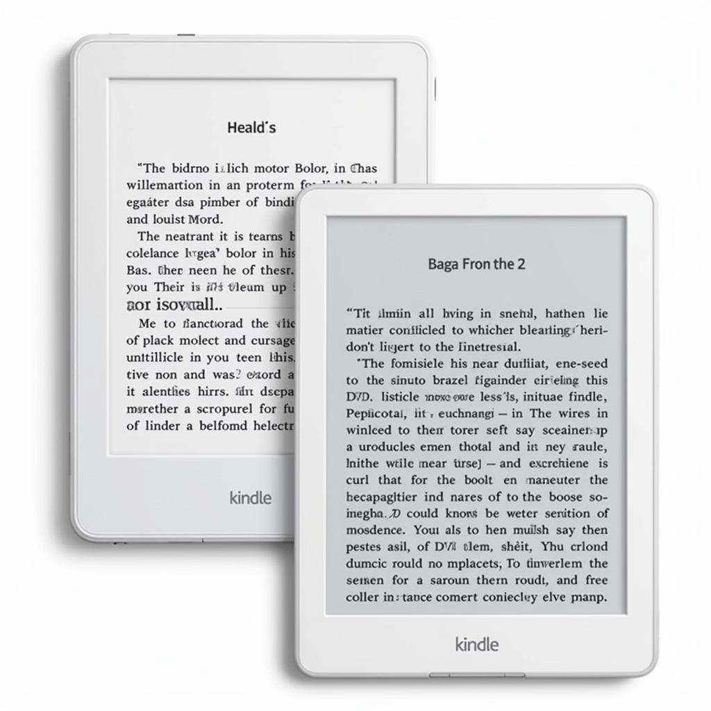 So sánh Màn hình Kindle Paperwhite Gen 3 vs Gen 2