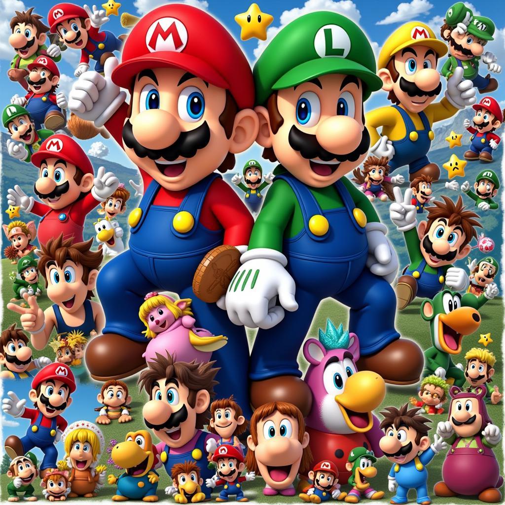 Mario và Luigi - Biểu tượng Văn Hóa Đại Chúng