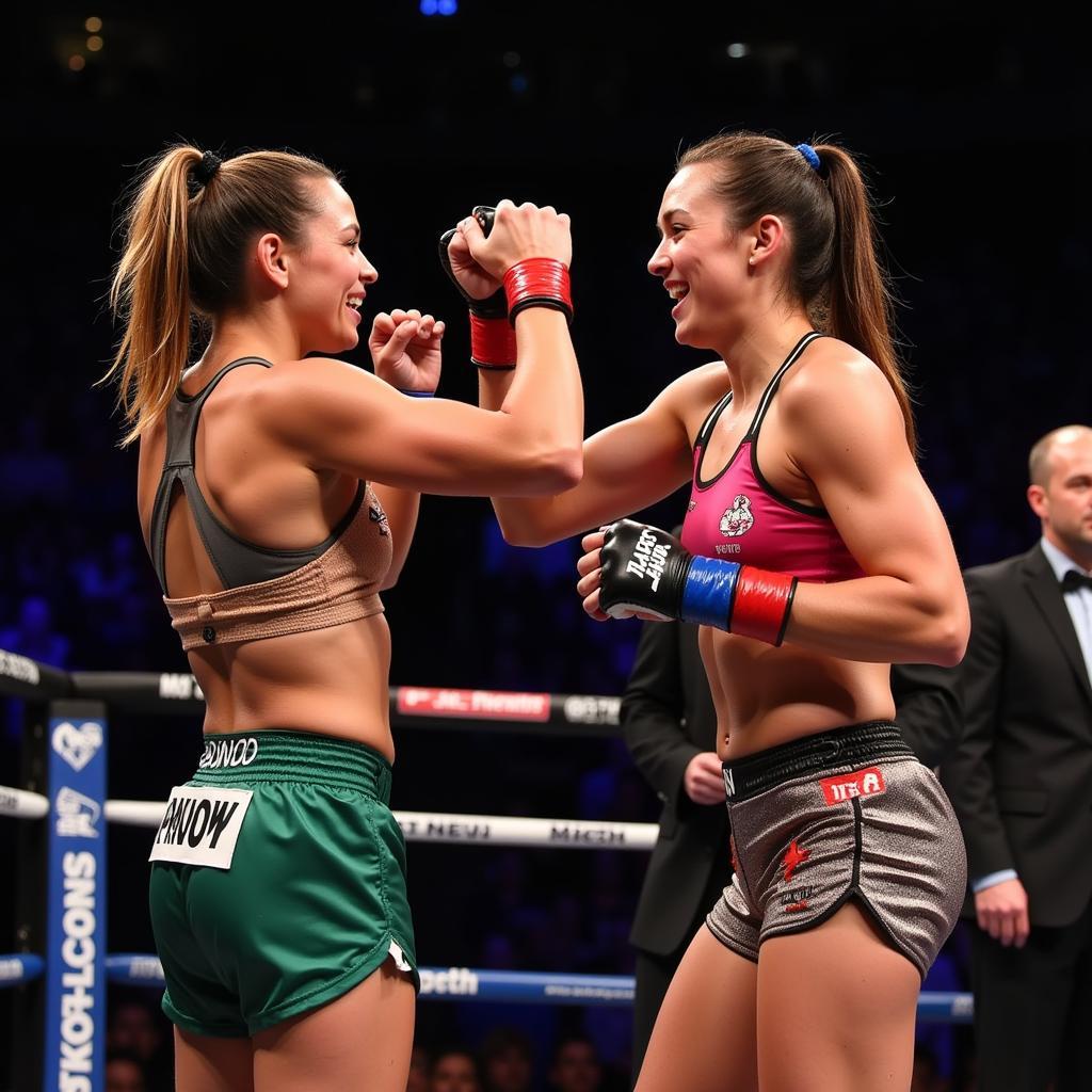 Kết quả trận đấu giữa Michelle Waterson và Karolina Kowalkiewicz