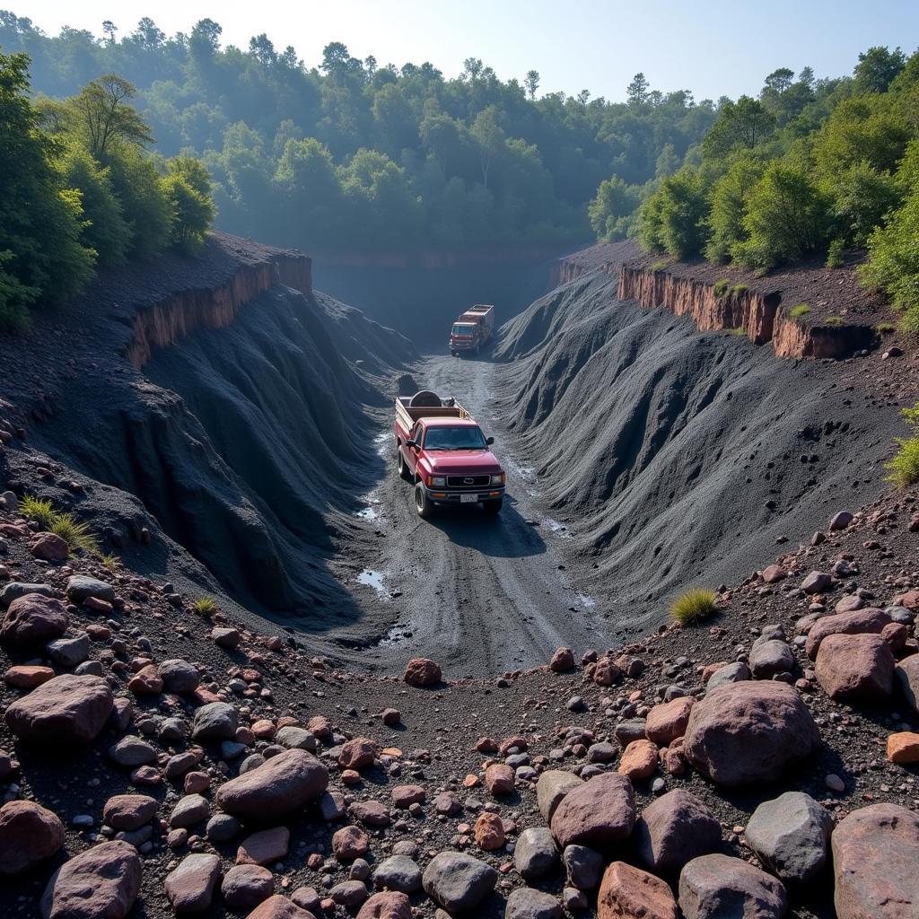 Mỏ Đá Spinel Tại Myanmar