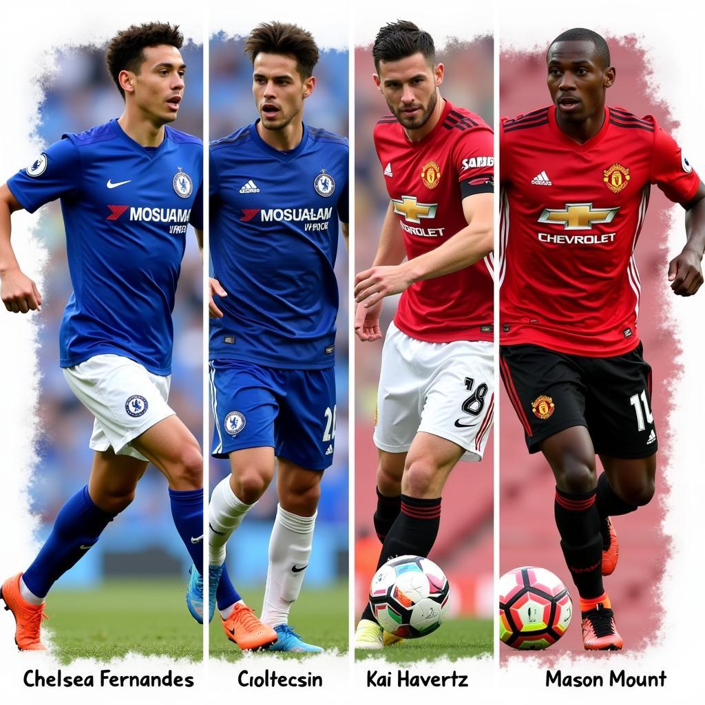 Ngôi sao Chelsea vs MU