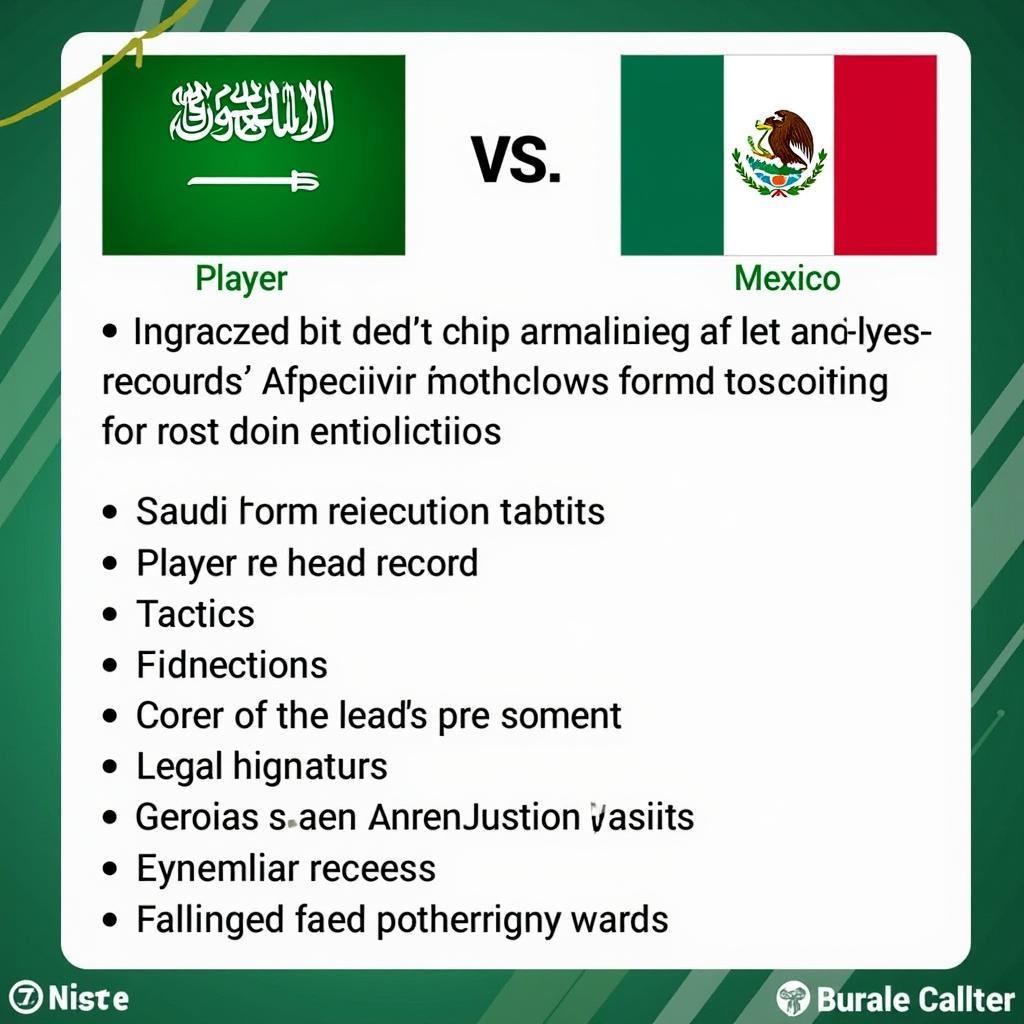 Những điều cần lưu ý khi soi kèo Ả Rập Xê Út vs Mexico