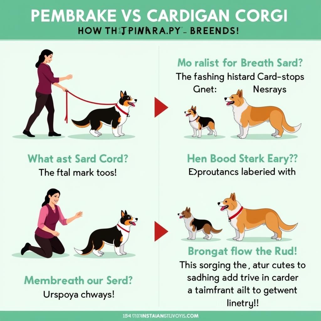 Huấn luyện Pembroke và Cardigan Corgi