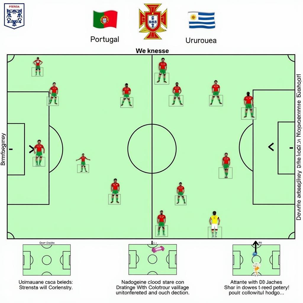 Phân tích chiến thuật trận đấu giữa Bồ Đào Nha và Uruguay