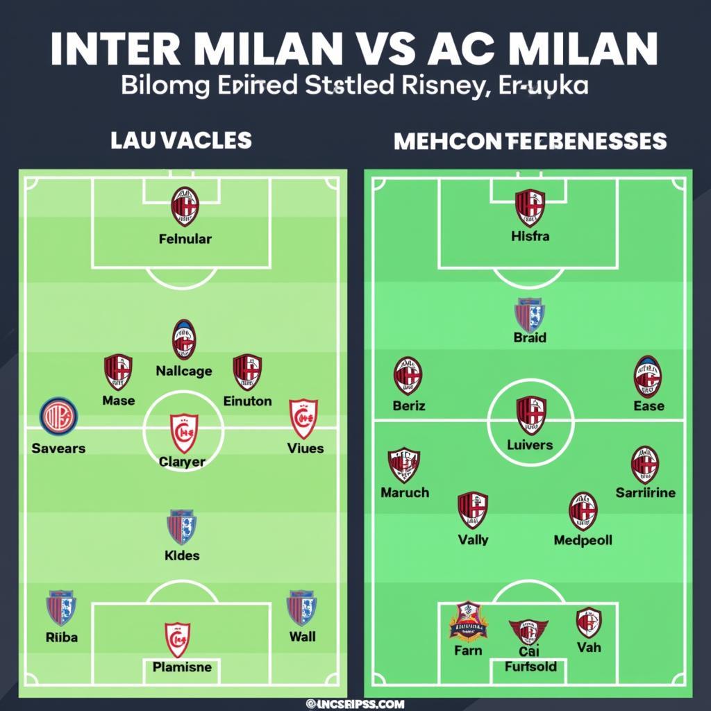 Phân tích chiến thuật trận đấu giữa Inter Milan và AC Milan