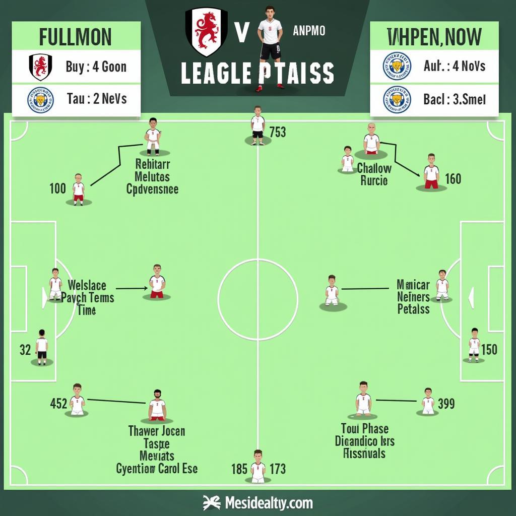 Phân tích sức mạnh Fulham Leicester