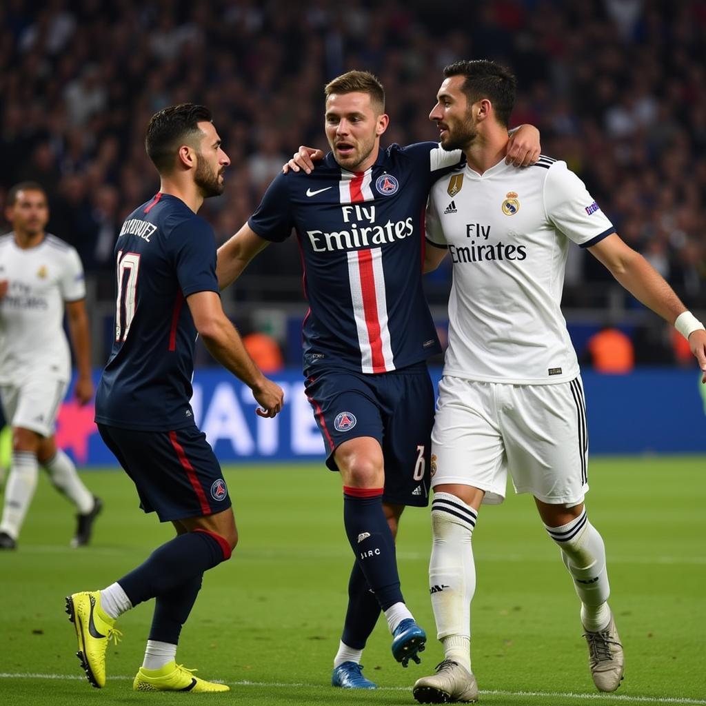 Khoảnh khắc đáng nhớ nhất trận PSG vs Real Madrid