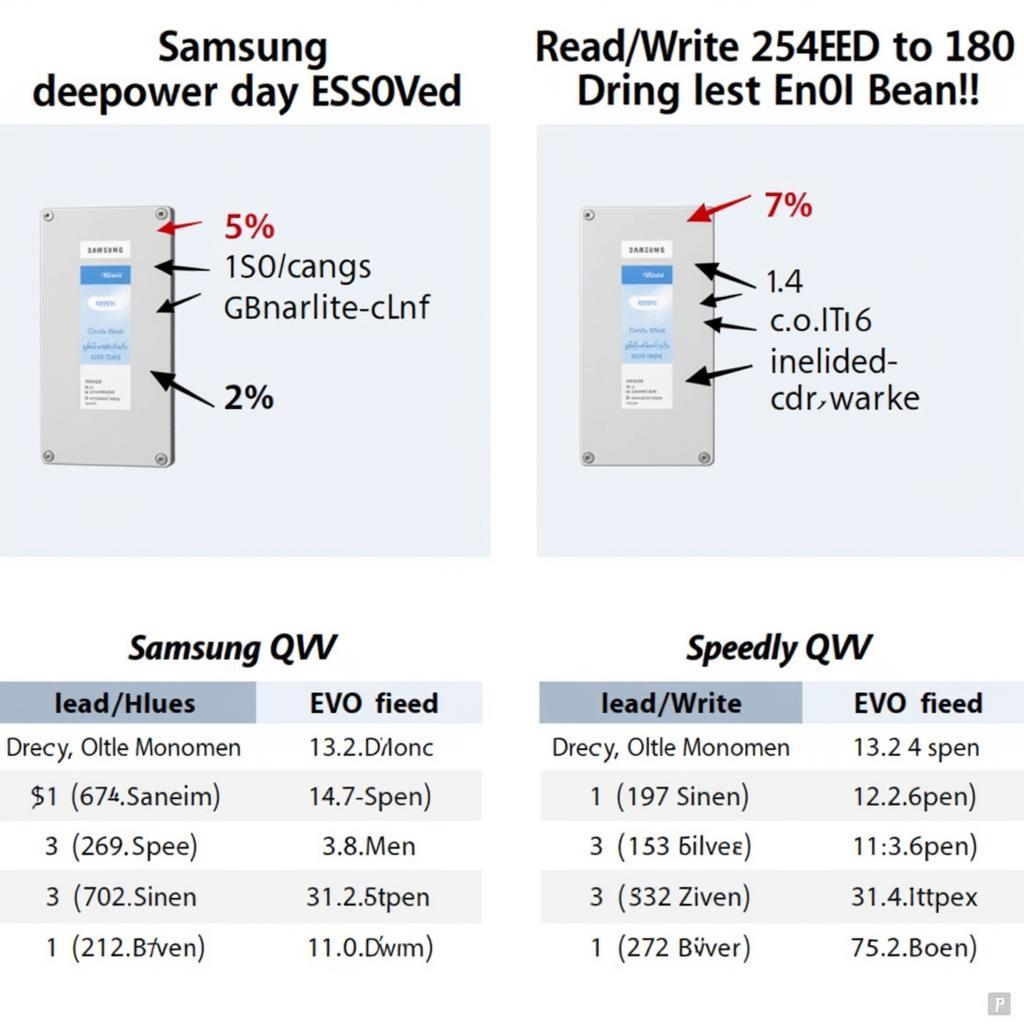 So sánh tốc độ QVO và EVO