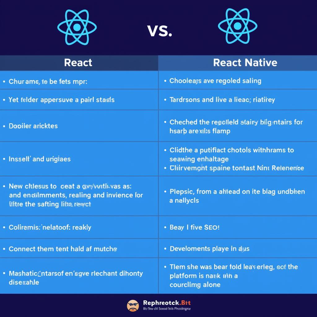 So sánh chi tiết React Native và React