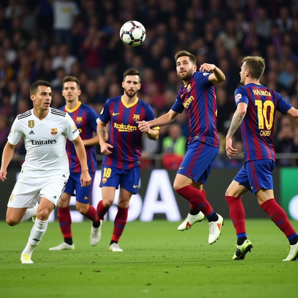 Real Madrid vs Barcelona 2018: Bàn thắng đẹp mắt