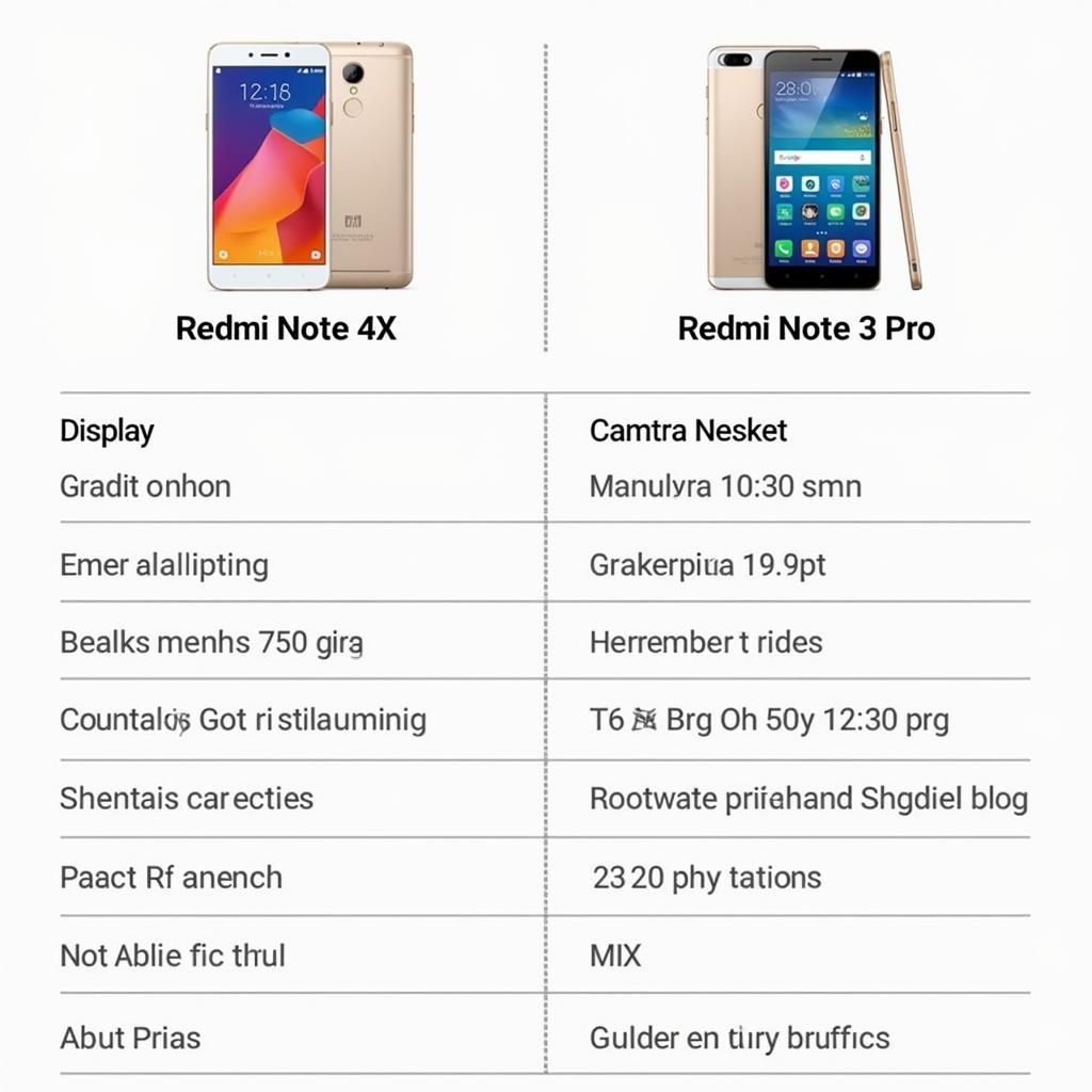 Redmi Note 4X vs Redmi Note 3 Pro: So sánh tổng quan