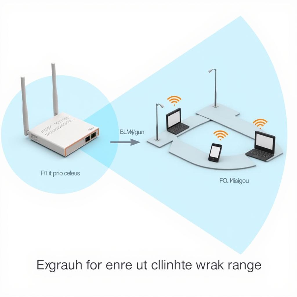 Repeater mở rộng vùng phủ sóng Wi-Fi