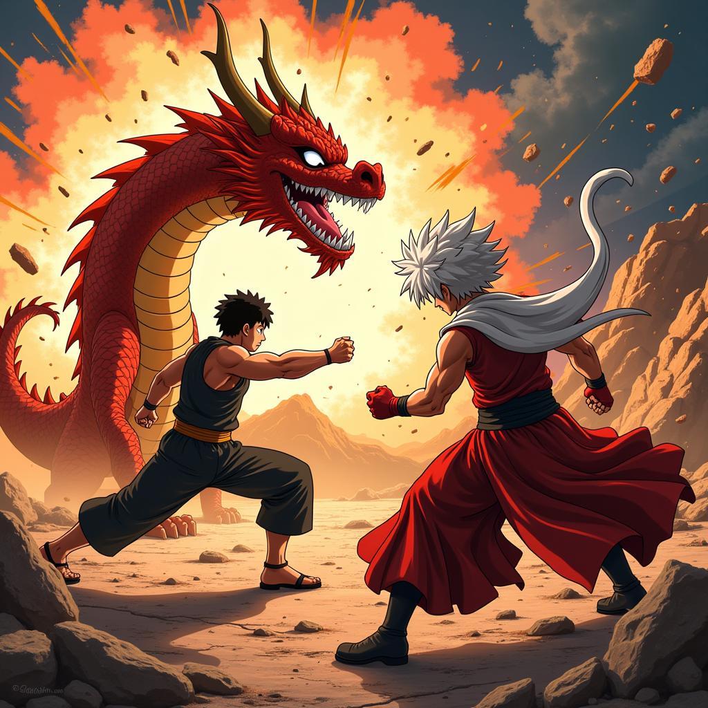 Saitama vs Kaido đối đầu