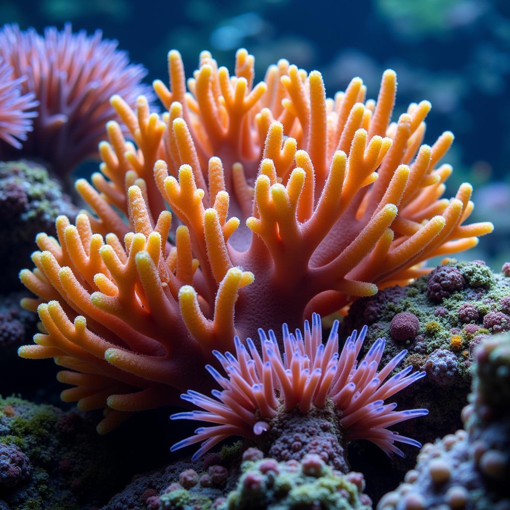 San hô đá Acropora cervicornis tại vùng biển Caribe