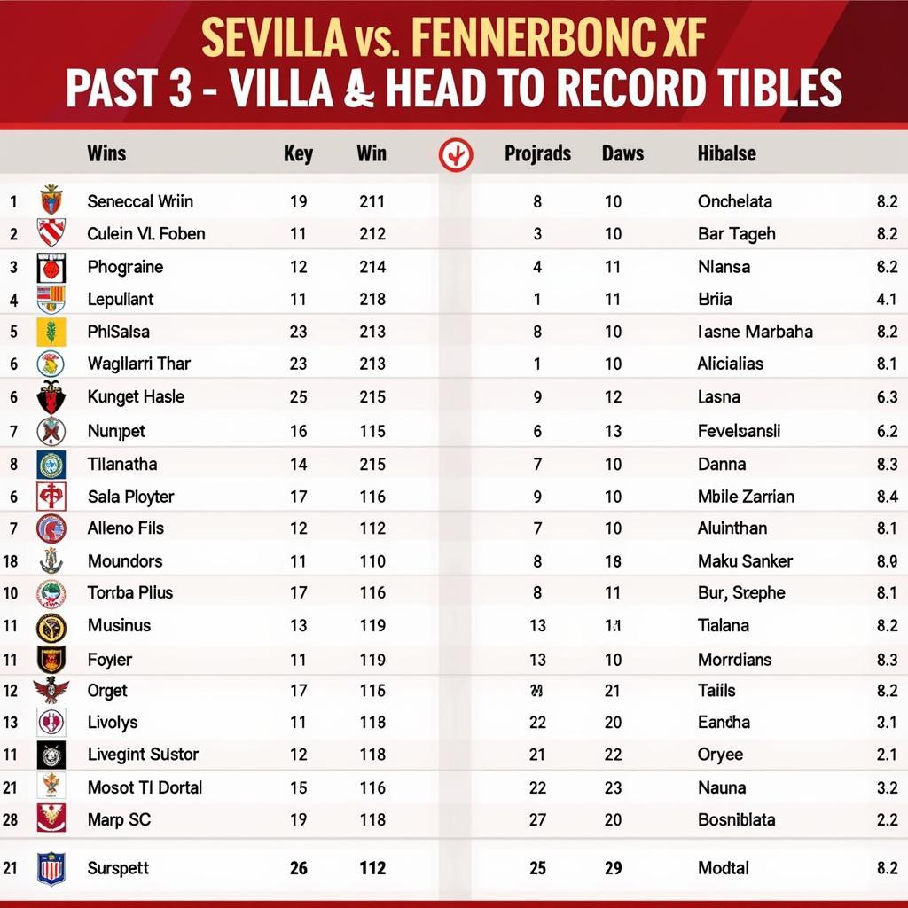 Lịch sử đối đầu giữa Sevilla và Fenerbahce