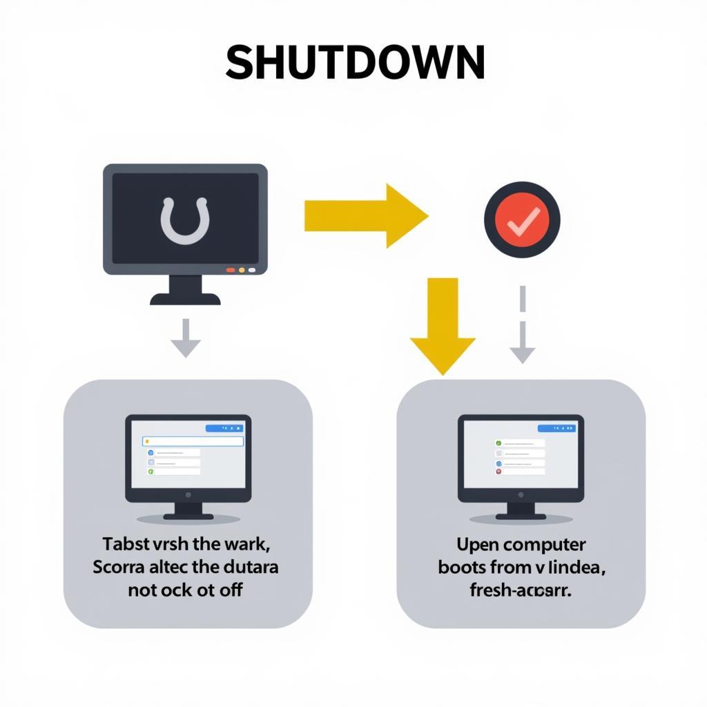 Shutdown Tắt Máy Tính