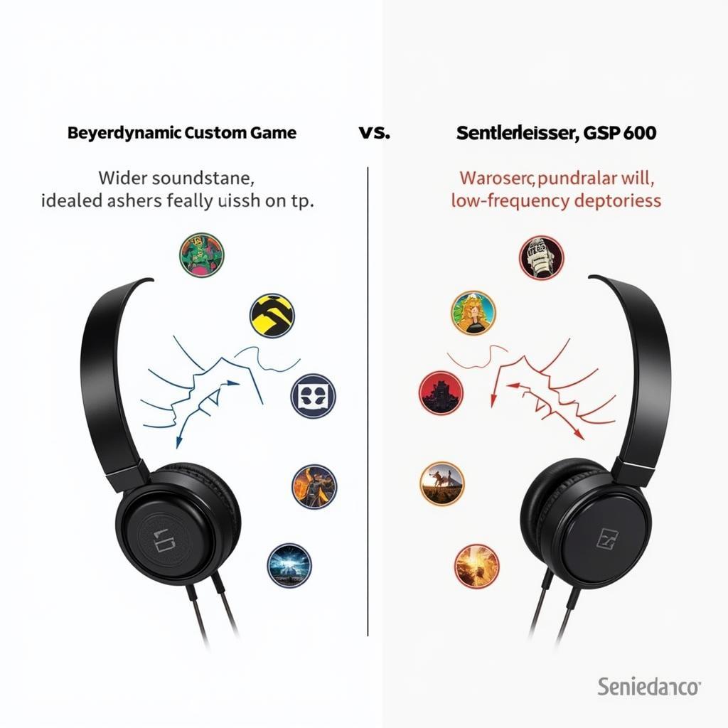 So sánh âm thanh giữa Beyerdynamic Custom Game và Sennheiser GSP 600