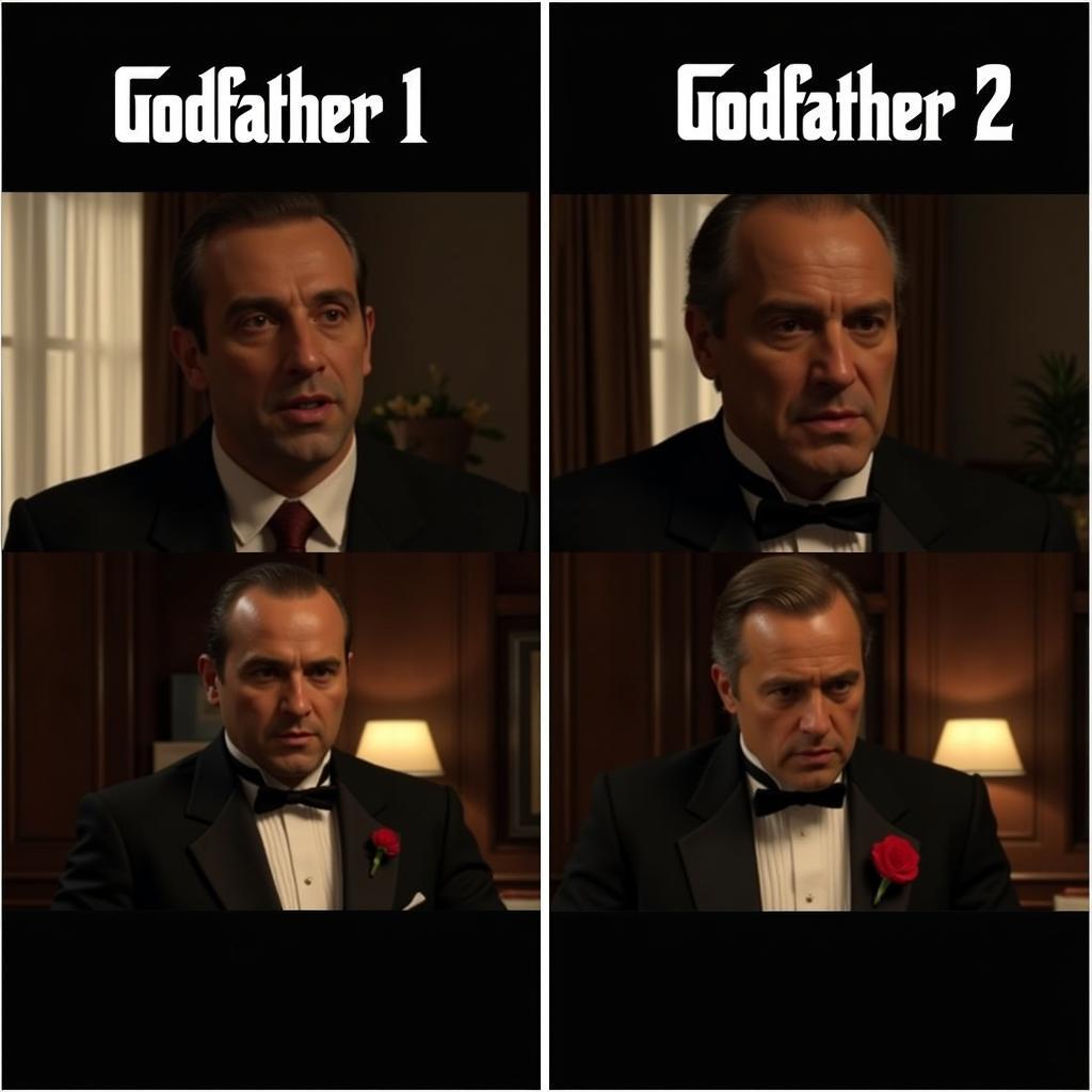 So sánh đồ họa giữa Godfather 1 và 2