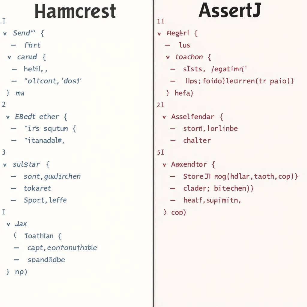 So sánh Hamcrest và AssertJ