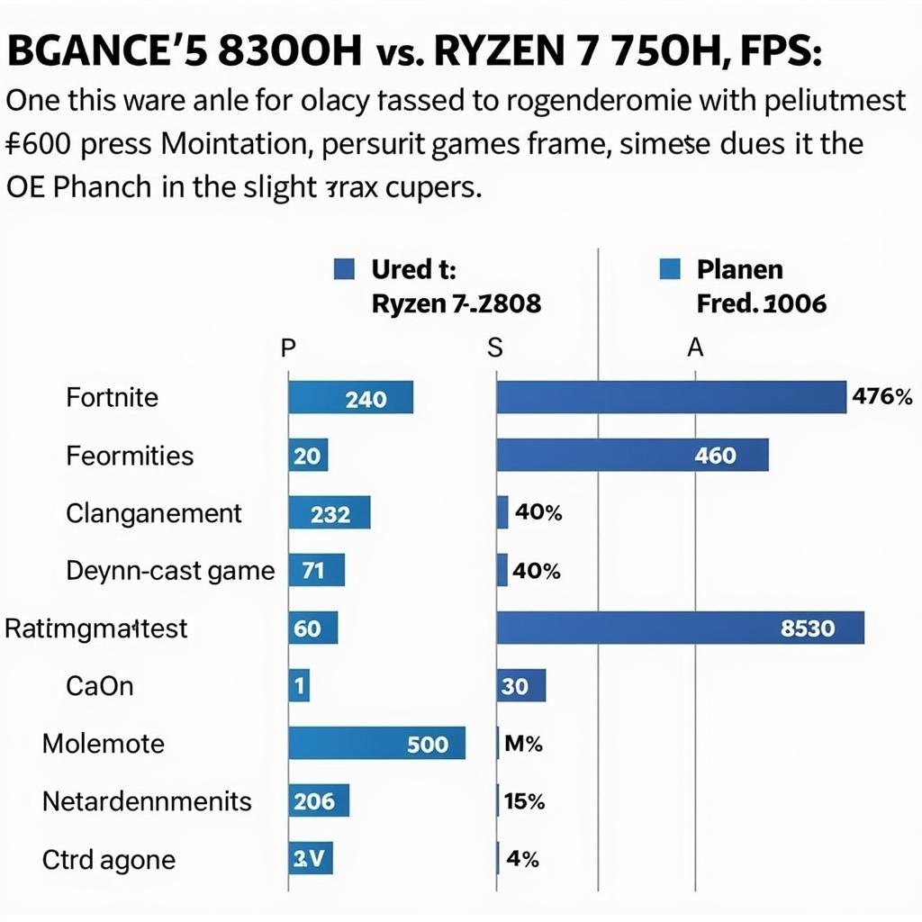 So sánh hiệu năng i5 8300H và Ryzen 7 3750H trong game