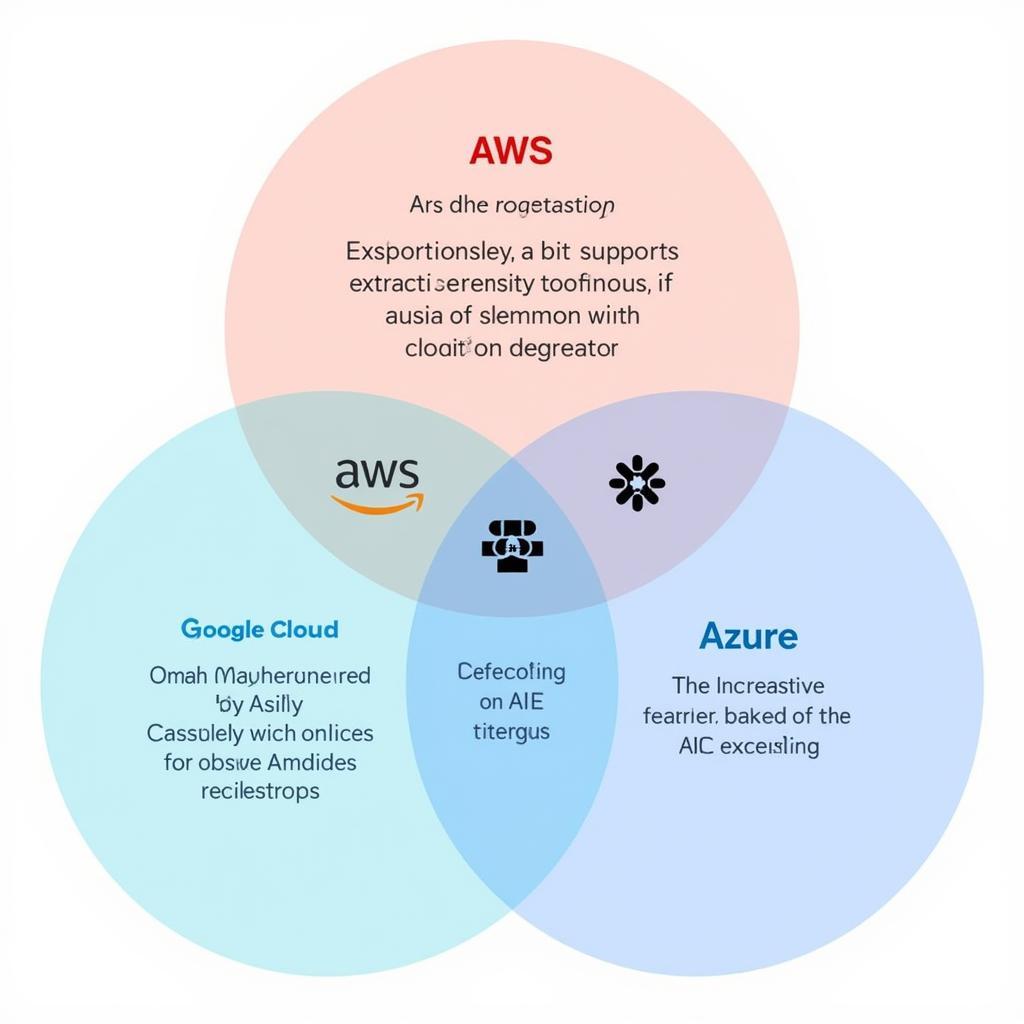 So sánh Tính Năng AWS, Google Cloud và Azure