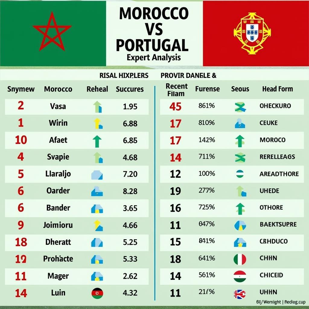 Soi kèo chuyên sâu Maroc vs Bồ Đào Nha