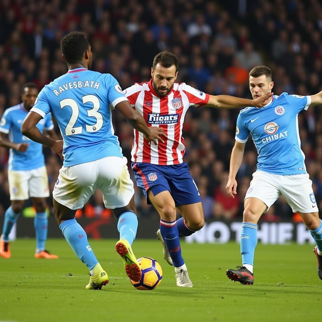 Stoke City phòng ngự kiên cường