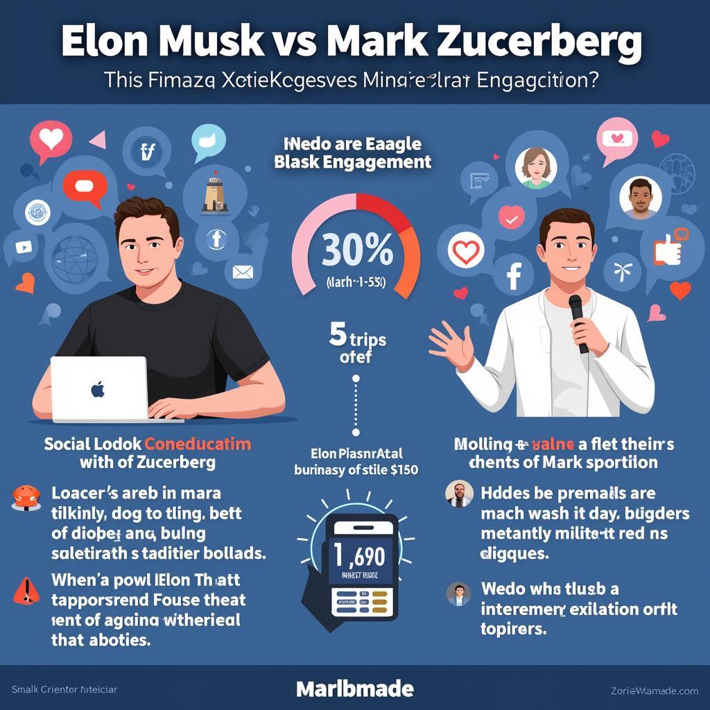 Tác động của cuộc đối đầu giữa Elon Musk và Mark Zuckerberg