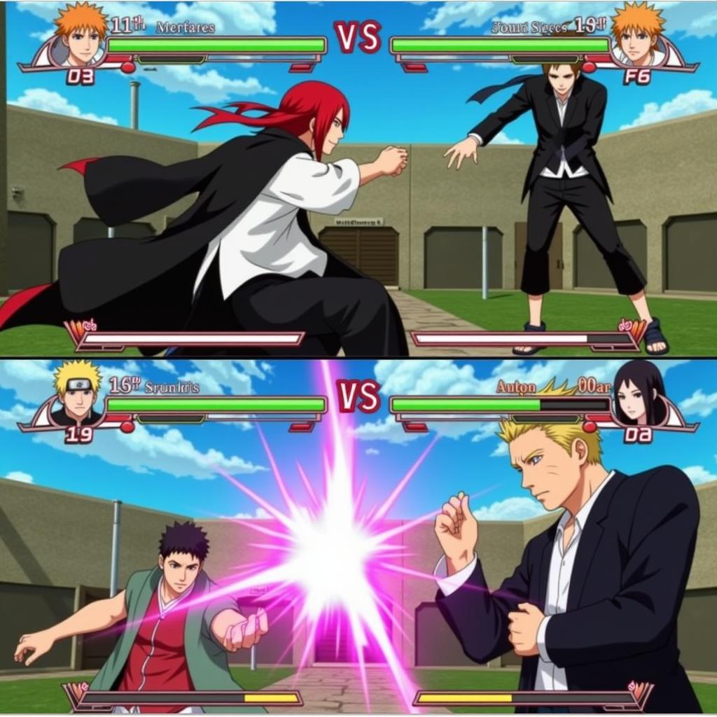 Màn chơi trong Bleach vs Naruto