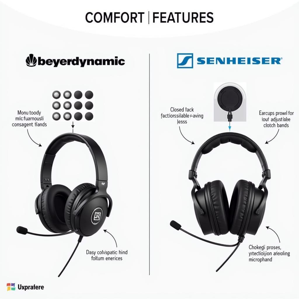 Thiết kế và độ thoải mái của Beyerdynamic Custom Game và Sennheiser GSP 600