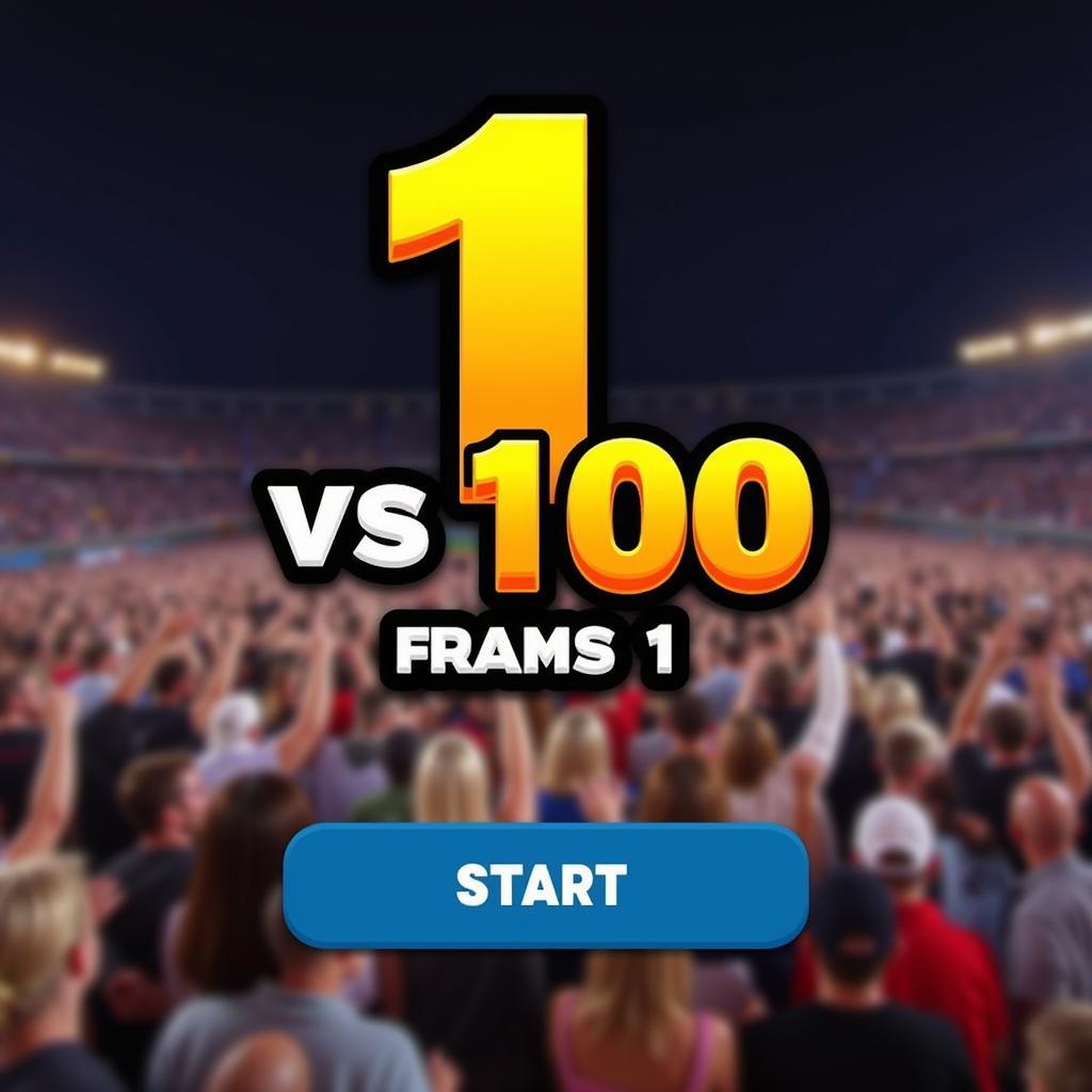 1 vs 100 Game APK Main Screen