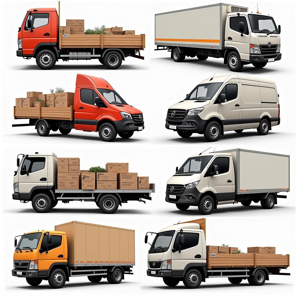 Ứng dụng của Lorry và Van