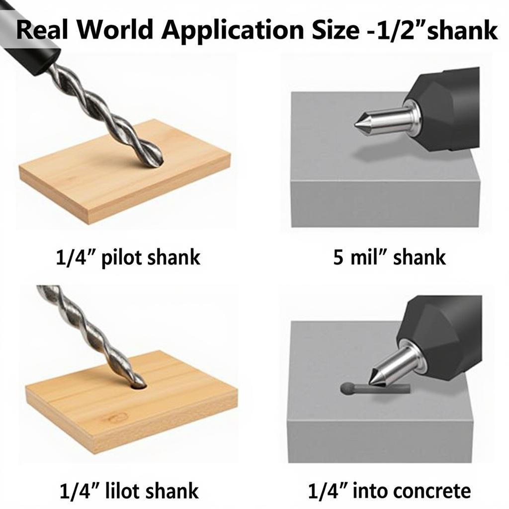 Ứng dụng shank size trong thực tế