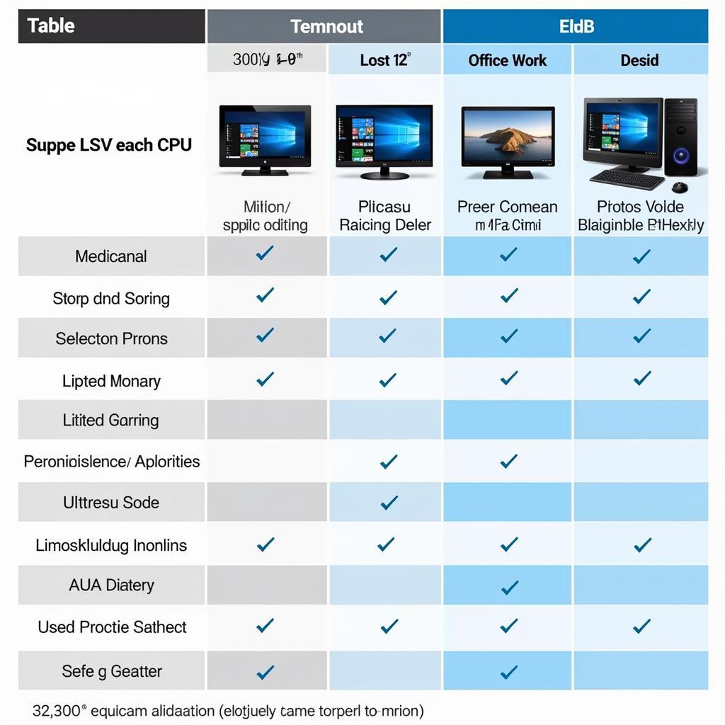 So sánh ứng dụng thực tế của i5 7300HQ và i5 8250U