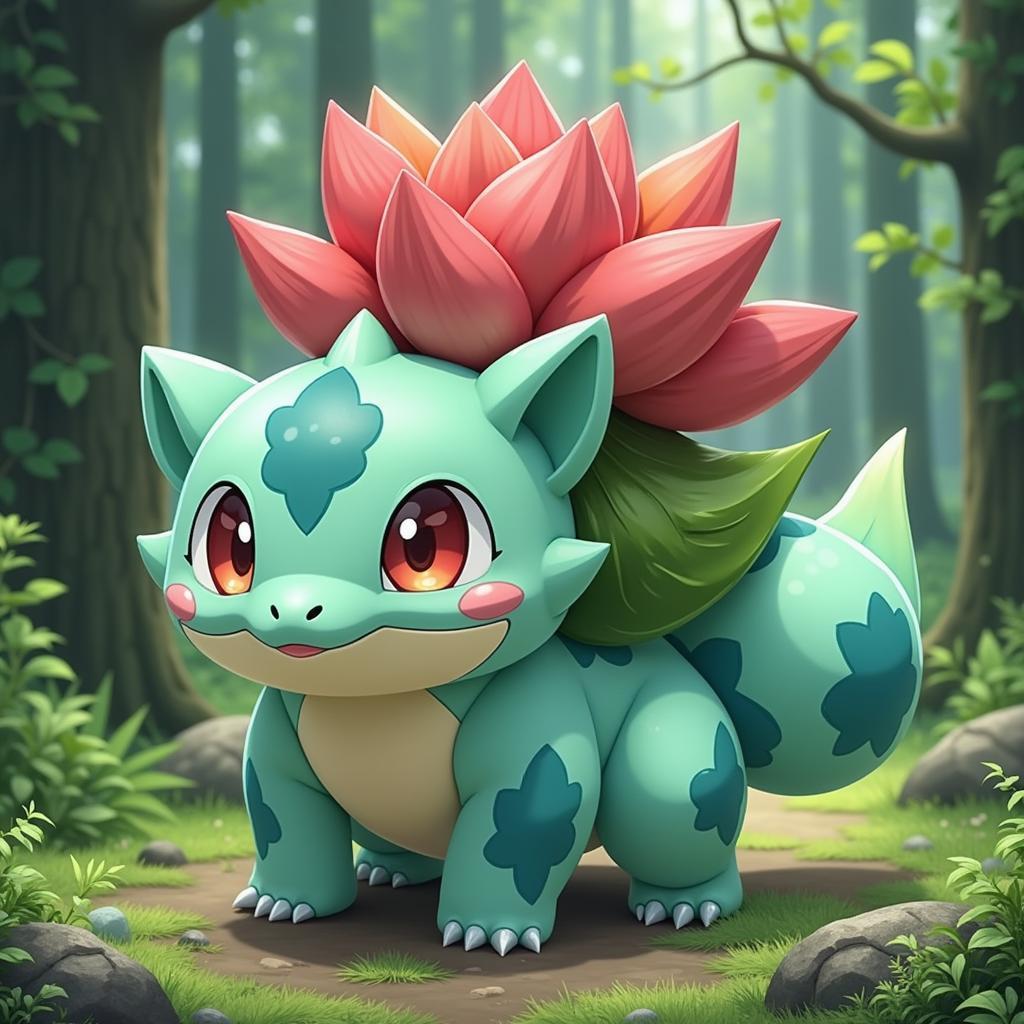 Venusaur với bông hoa khổng lồ