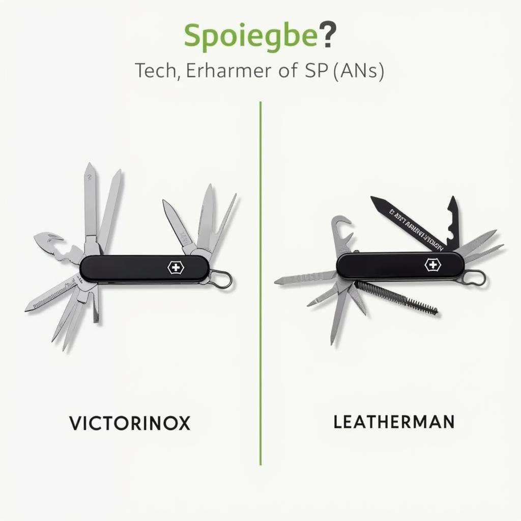 So sánh Victorinox và Leatherman