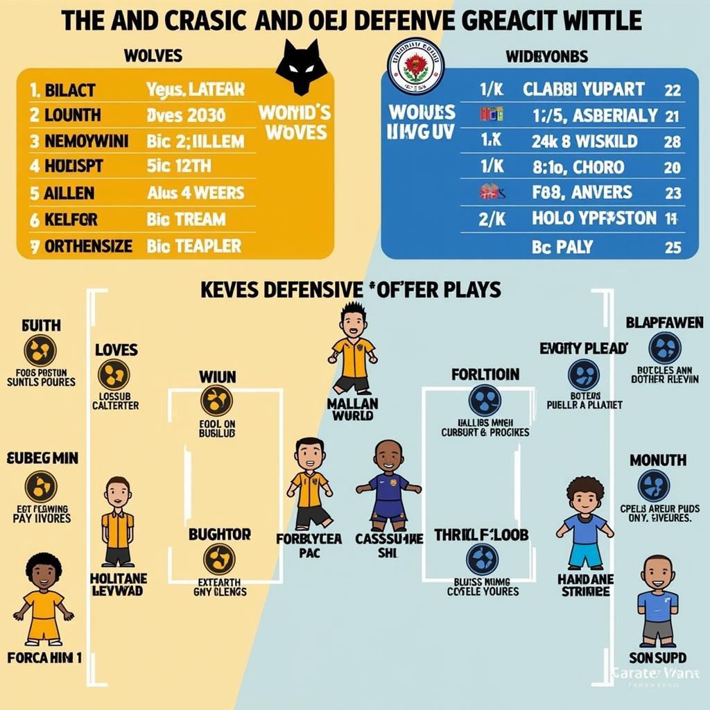 So sánh hàng thủ Wolves vs Brighton