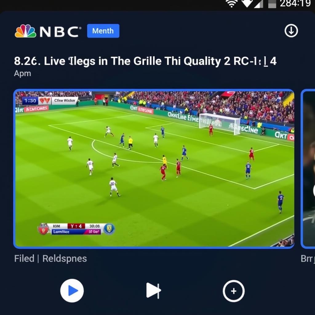 Xem bóng đá online NBC Sports trực tiếp